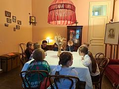 Ребята из 2 а класса побывали в Фонтанном доме( музей А.А.Ахматовой.) 